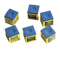 LAXMI GANESH BILLIARD Snooker Chalk 6 Piece