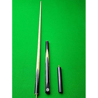 Laxmi Ganesh Billiard Snooker cue master pro butt Wood (Black, Green)