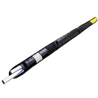 Laxmi Ganesh Billiard Quarter CUE Cover with Zipper Pocket and Holding Belt Leather Black