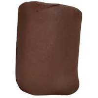 Ganesh Pottery Earthen Terracotta Ready to Use Natural Clay. Best for Sculpting, Pottery, Jewelry Making, Ecofriendly Ganesha Idol Making, Art and Craft Activities (2kg, Brown)