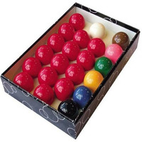 Laxmi Ganesh Billiard TABLE BALL SET SNOOKER BALL SET of 22