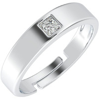 Clara Pure 925 Sterling Silver Franco Adjustable Ring Gift for Women and Girls