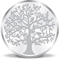 ACPL Precious Moments BIS Hallmarked Silver Coin Banyan Tree 50 gm 999 Pure