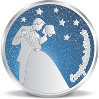 ACPL Precious Moments BIS Hallmarked Silver Coin Wedding Anniversary Marriage Gift 50 gm 999 Pure