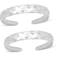 Silver Chest Silver Toe Rings for Women Pure Silver 925 - Elegant and Comfortable 3D Self Design Simple Toe Ring Silver Bands for Girls