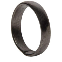 ASTRODIDI Horse Shoe Iron Ring Shani Dosh Niwaran Kale Ghode ki Naal Ka Challa (Black, Ring Size 20)