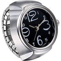 Fashion Frill Watch Design Rings For Women Stylish Silver Stretchable Ring For Girls Women Gift for Sister Silver Ring 3 Months Warranty