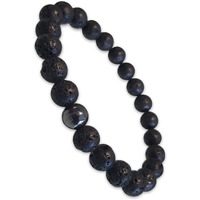 Young & Forever Gift Divine Spiritual Healing Energy Stone Lava Crystal Hematite Beads Reiki Gemstone Bracelet for Men and Women