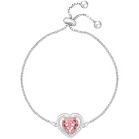 GIVA 925 Silver Valentine Bracelet, Adjustable |, Rakhi Rakshabandhan Gift for Sister Bhabhi, Gifts for Women & Girls | With Certificate of Authenticity and 925 Stamp | 6 Months Warranty*