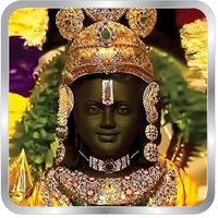 Precious Moments 20 Gram Silver Coin Ram Lalla | Ram Mandir | Ayodha Temple | Colorful Designs 999 Pure BIS Hallmarked with Gift Box by ACPL