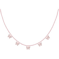 GIVA 925 Silver Rose Gold Wavering Wings Butterfly Necklace|Rakhi Rakshabandhan Gift For Sister Bhabhi,Women&Girls,Pendant To Gift|With Certificate Of Authenticity And 925 Stamp|6 Months Warranty