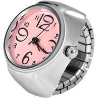 Fashion Frill Watch Design Rings For Women Stylish Silver Stretchable Ring For Girls Women Gift for Sister Silver Ring 3 Months Warranty