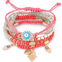 YouBella Jewellery Evil Eye Bracelet for Girls and Women (Style 2)