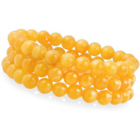 Young & Forever Gift Bracelet for Unisex Adult (Yellow)