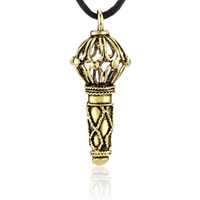 Lord Hanuman Gada Gold Plated Mens Pendant by Mahi PS1101523G