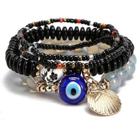YouBella Jewellery for Women Evil Eye Bracelet for Girls and Women (Black 1)