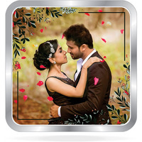 Precious Moments BIS Hallmarked Personalised Newly Married Silver Square Coin 10 Gram 999 Pure