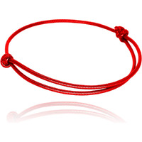 Kaushey loom & craft Handmade Pooja Red Black String Adjustable Nazar Anklets For Women Men Girls Boys