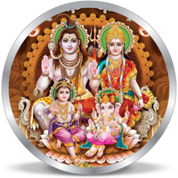 ACPL Precious Moments BIS Hallmarked Shiv Pariwar 10 Gram 999 Pure Silver Coin