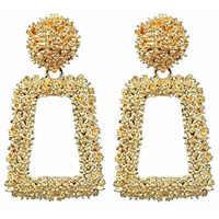 YouBella Jewellery Celebrity Inspired Handmade Earrings for Girls and Women (Gold)