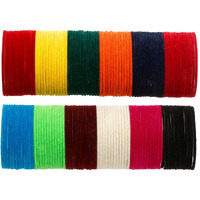 YouBella Jewellery for Women Multi-Color Bangles Set of 144 Bangles for Women and Girls (2.6)