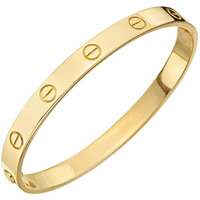 Shining Diva Fashion Latest Stylish Stainless Steel Crystal Gift Bracelet for Women and Girls (15750b)(Gold)