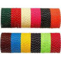 YouBella Jewellery for Women Multi-Color Bangles Set of 144 Bangles for Women and Girls (2.4)