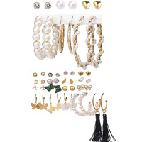 YouBella Fashion Jewellery Gold Plated Ear rings Combo of Earrings for Girls and Women (Style 5)