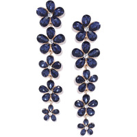 YouBella Jewellery Valentine Collection AAA Swiss Zircon Earings Fashion Earrings for Girls and Women (BLUE)