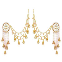 YouBella Earrings for women Jewellery Traditional Gold Plated Jhumka/Jhumki Earrings for Girls and Women