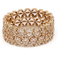 Shining Diva Fashion Latest Stylish Design Traditional Kundan Bangles for Women(14823b_2.8)(Gold)