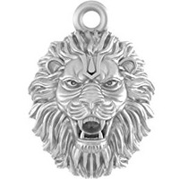 Akshat Sapphire Sterling Silver (92.5% purity) God Narsimha Avtaar Pendant Pendant for Men & Women Pure Silver Lord Narsimha Avtaar Pendant Locket for Good Health & Wealth
