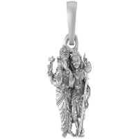AKSHAT SAPPHIRE Sterling Silver (92.5% purity) God Kartikeya Pendant for Men & Women Pure Silver Lord Locket for Good Health & Wealth