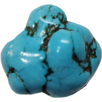 rocksmins Turquoise Natural Rough Stone 175-200gm Approx Firoza Blue Green Tumble Stones for Reiki Healing and Crystal Healing Raw Gemstones Tumbled Pebble Vastu Luck Aura Cleaning Chakras Meditation