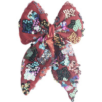 Radhu&Kabby Pack of 1 | Trendy Bow Tie Clip | Best Gift for Women/Girls | Fancy & Stylish | Anti-Hair Breakage Hairclips | Same Product As Pic | Hair Ties for All Occasion