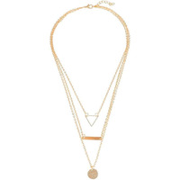 YouBella Jewellery for women Gold Plated Pendant Necklace Chain for Women & Girls (Style 4)