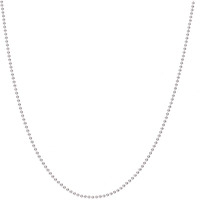 Clara Silver, White Chain for Unisex Adults and Childs