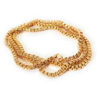 CUTE GOLD 1 Gram Gold Plated Fashion Jewellery Traditional Covering Muruku Thali Saradu Chain for Women & Girls