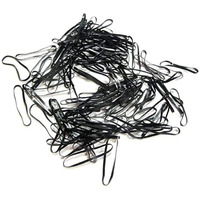 On Blow Disco Hair Rubber Bands | Black | Pack of 300 for Women/Girls