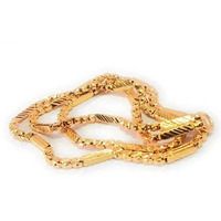CUTE GOLD 1 Gram Gold Plated Fashion Jewellery Traditional Covering Muruku Thali Saradu Chain for Women & Girls