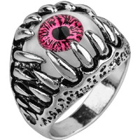 Fashion Frill Charming Silver King Lion Silver Plated Stylish Silver Ring For Men Boys Stainless Steel Tough Dude Chain Rings for Men Accessories Jewellery for Men (Vintage)