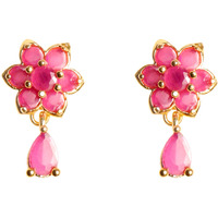 CUTE GOLD One Gram Gold Plated Fashion Jewellery Traditional Covering Earring for Women & Girls