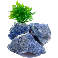 Rocksmins Sodalite Blue 200Gm Natural Rough Crystal Stone for Reiki Healing and Crystal Healing Stones Aura Cleaning for Tumbling, Chakras, Vastu & Meditation