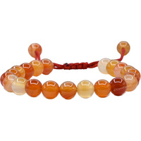 Crystal Heaven Carnelian Crystal Bracelet for Women Men Natural Healing - AAA Grade Original Healing Gemstone Adjustable Bracelet for Yoga Reiki Meditation Feng Shui