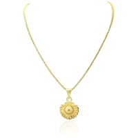 Handicraft Kottage Gold Plated Pendant with chain fashionable and stylish for Women, ladies and girls