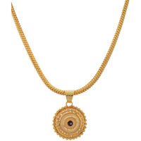 Handicraft Kottage Fashion Jewelry Gold Metal Pendant for Women (HK-APG-801)