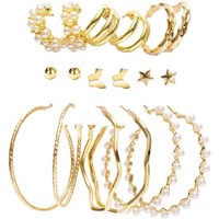 Jewels Galaxy Jewels For Women Combo of Earrings (Design 38) (JG-PC-ER-8721)