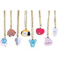 SIRANI BTS CHARCTER PENDANT NECKLACE FOR WOMEN GIRLS KIDS| GIFT FOR BTS LOVERS| PENDANT NECKLACE FOR GIRLS AND WOMEN (ALL BTS CHARCTER)