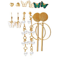 Jewels Galaxy Jewels For Women Combo of Earrings (Design 33) (JG-PC-ER-8716)