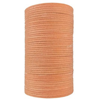 I Jewels Lastest Stylish Metal Plain Peach Velvet Chuda Bangles Set For Women And Girls (ADB327Pe-a) (Set of 48)
